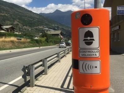 Un autovelox scatta una foto che diventerà una multa da notificare all'automobilista