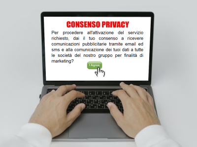 Con il GDPR il consenso privacy deve essere dato con una manifestazione di volontà libera, specifica, informata e inequivocabile dell'interessato