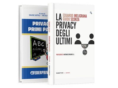 Ad aprile i soci che attivano l'offerta del mese ricevono in omaggio il libro "La privacy degli ultimi” e la mini guida tascabile Privacy Primi Passi