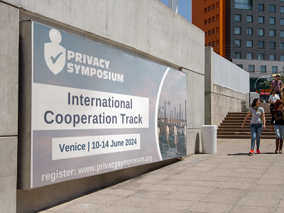 Si terrà a Venezia dal 10 al 14 giugno 2024 la prossima conferenza internazionale Privacy Symposium. 