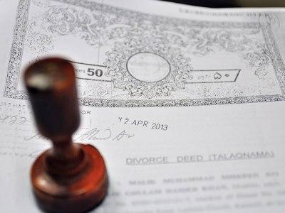 il Talaq può essere pronunciato un massimo di tre volte