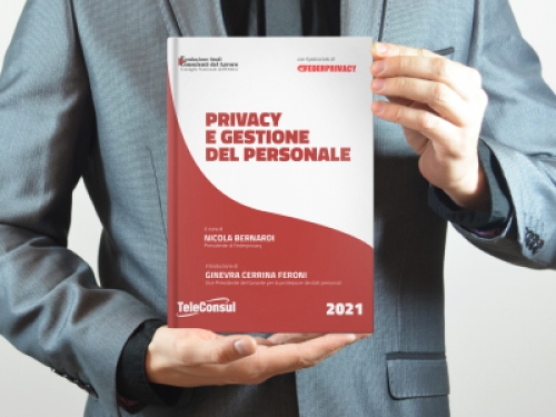 Il manuale 'Privacy e Gestione del Personale' in omaggio per i soci