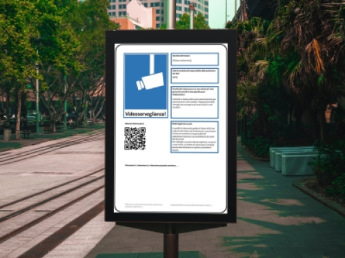 Videosorveglianza, il Garante raccomanda cartelli di informativa con icone “user-friendly”