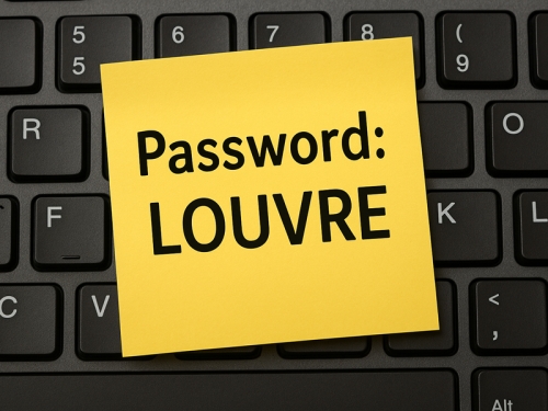 Spunta una password ridicola nel furto del secolo: bastava digitare 'Louvre' per accedere ai server della videosorveglianza
